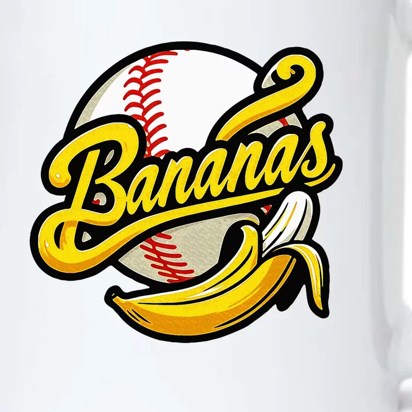 Banana Baseball Lover Cool Game Black Color Changing Mug