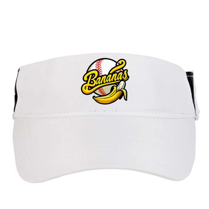 Banana Baseball Lover Cool Game Adult Drive Performance Visor