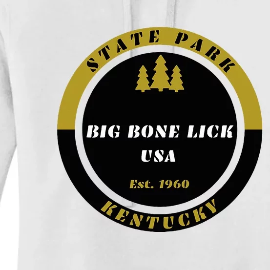 Big Bone Lick Park Kentucky Women's Pullover Hoodie