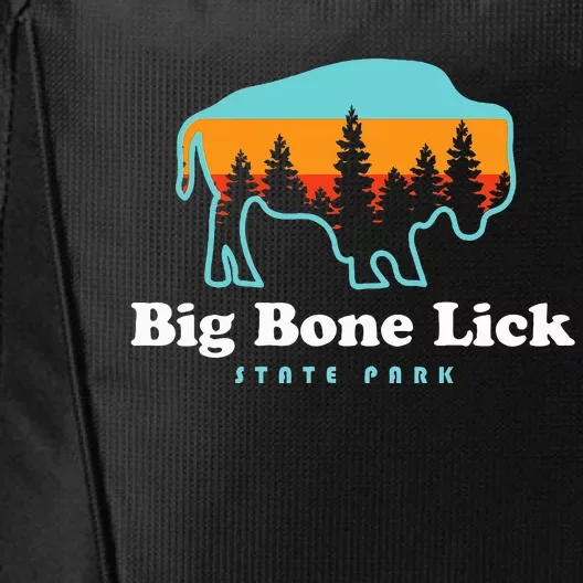 Big Bone Lick State Park Kentucky Bison Fossils City Backpack