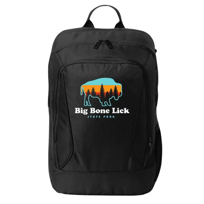 Big Bone Lick State Park Kentucky Bison Fossils City Backpack