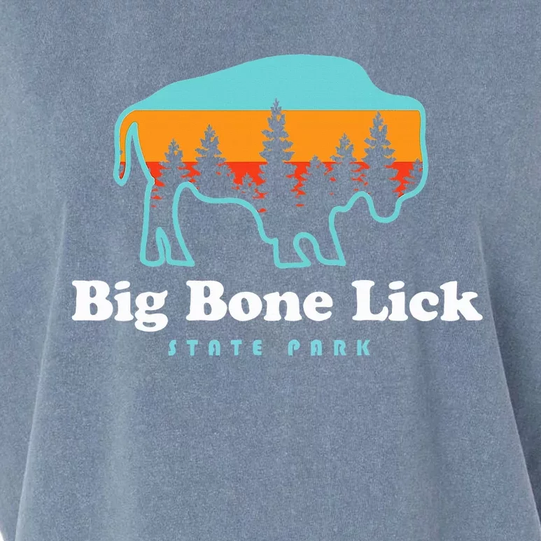 Big Bone Lick State Park Kentucky Bison Fossils Garment-Dyed Women's Muscle Tee