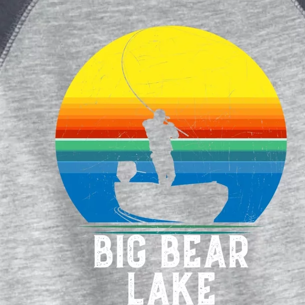 Big Bear Lake Cool Gift For Fishing Trips Travel Family Gift Toddler Fine Jersey T-Shirt