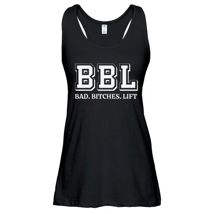 Bad Bitches Lift Ladies Essential Flowy Tank