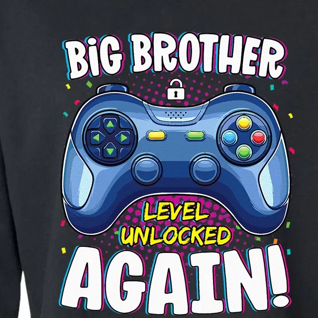 Big Brother Level Unlocked Again Big Brother Again Cropped Pullover Crew