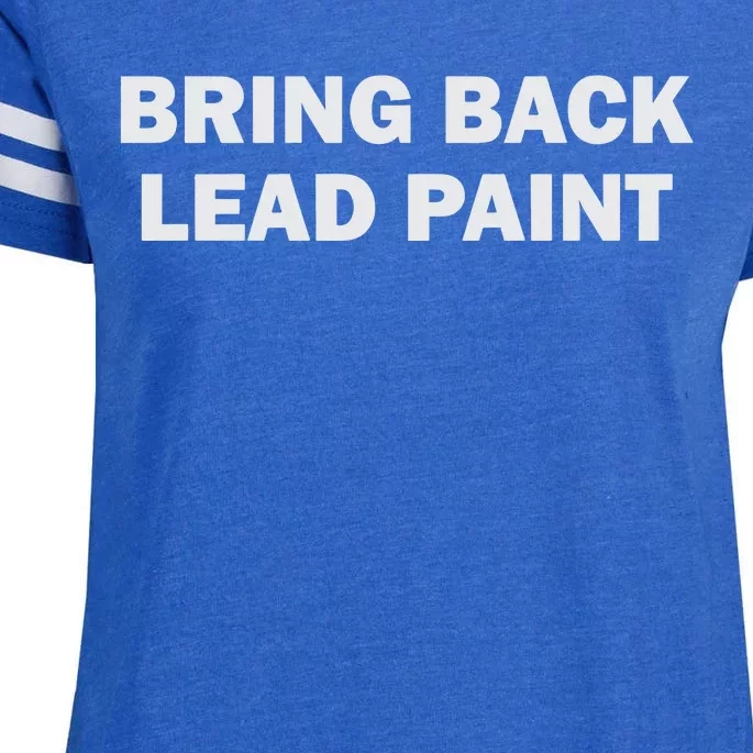 Bring Back Lead Paint Gen Z Enza Ladies Jersey Football T-Shirt