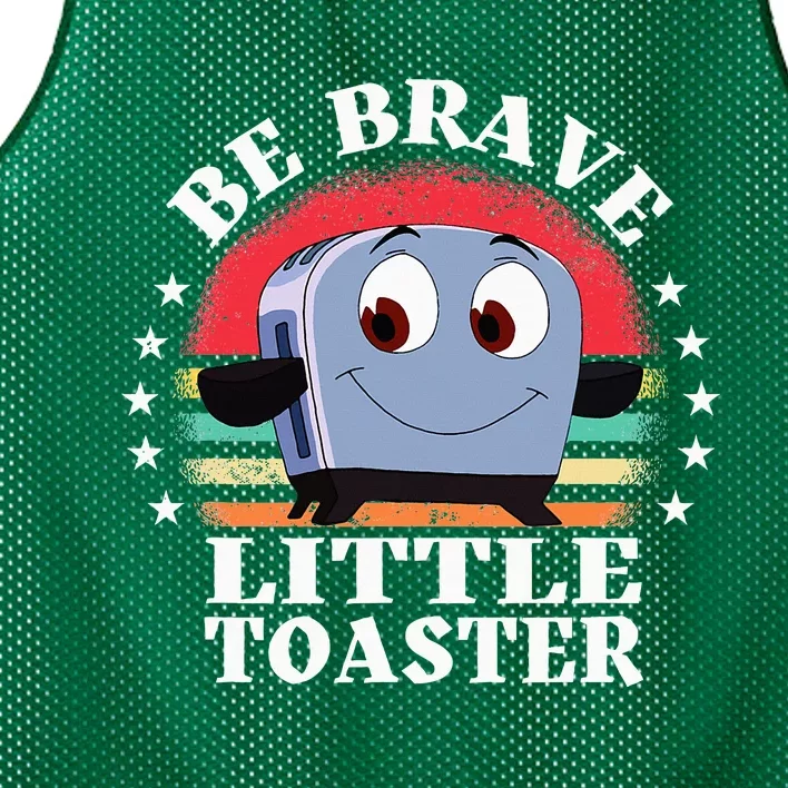 Be Brave Little Toaster Positive Classic 80s And 90s Mesh Reversible Basketball Jersey Tank