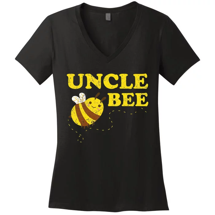 Beekeeping Bee Lovers Honey Bees Bee Smoker Uncle Bee Women's V-Neck T-Shirt