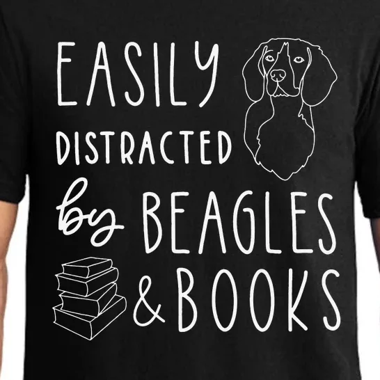 Beagle Beagle Lover Beagles & Books Pajama Set