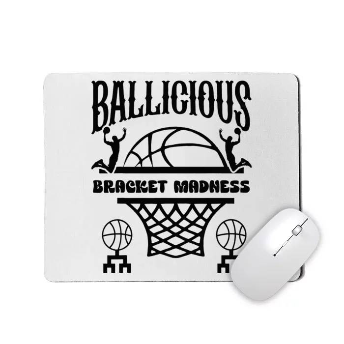 Ballicious Basketball Lovers Hardwood Madness Celebration Mousepad