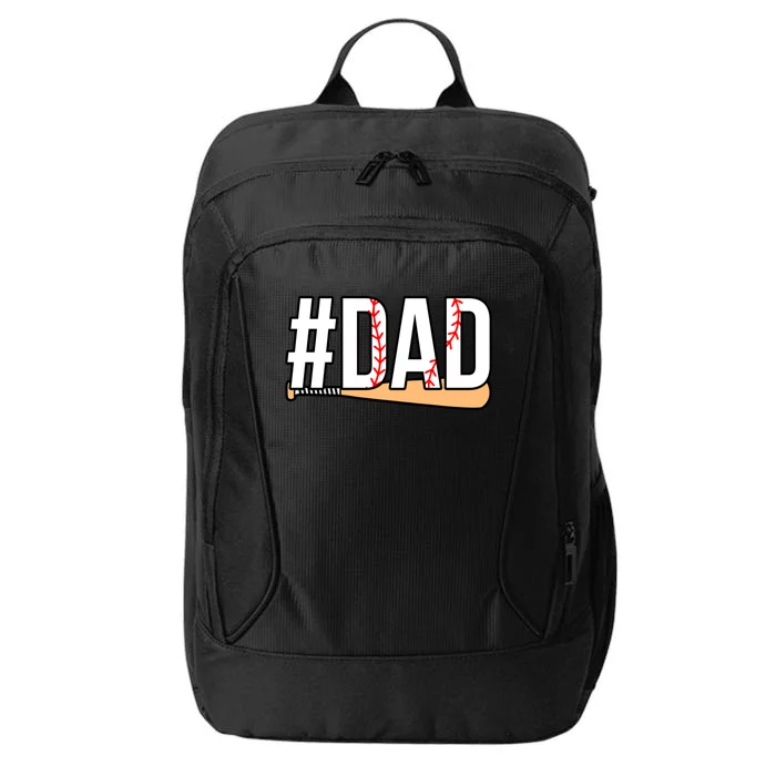 Best Baseball Lover Dad Coach Sports Player Graphic Meaningful Gift City Backpack