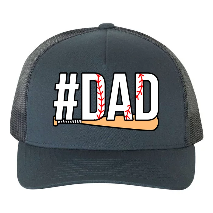 Best Baseball Lover Dad Coach Sports Player Graphic Meaningful Gift Yupoong Adult 5-Panel Trucker Hat