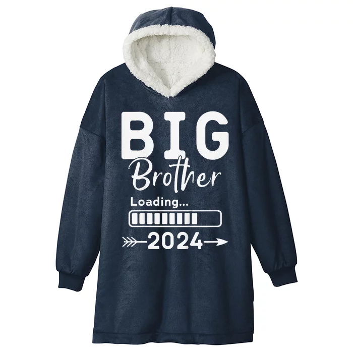 Big Brother Loading 2024 Promoted To Big Brother 2024 Hooded Wearable Blanket