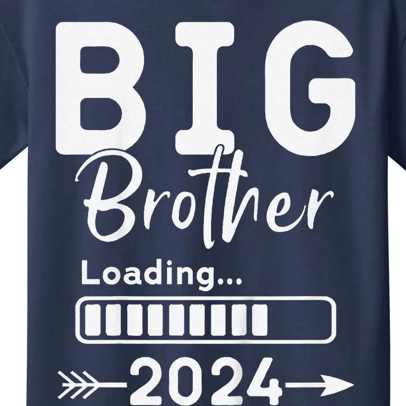 Big Brother Loading 2024 Promoted To Big Brother 2024 Kids T-Shirt