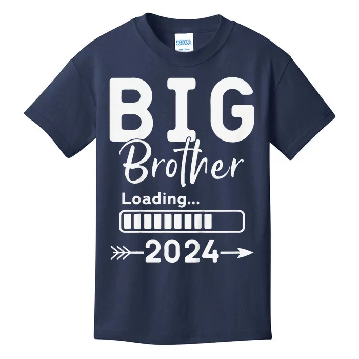 Big Brother Loading 2024 Promoted To Big Brother 2024 Kids T-Shirt