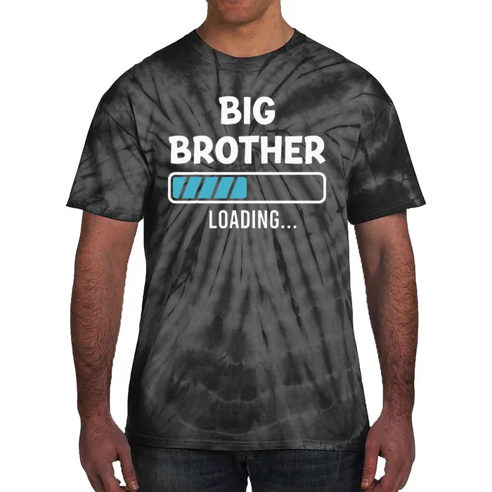 Big Brother Loading Pregnancy Announcement Tie-Dye T-Shirt