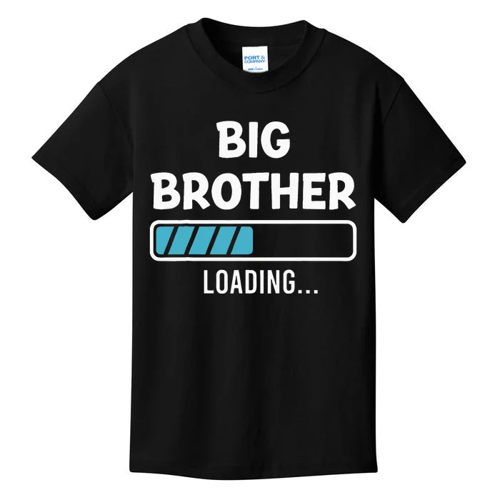 Big Brother Loading Pregnancy Announcement Kids T-Shirt