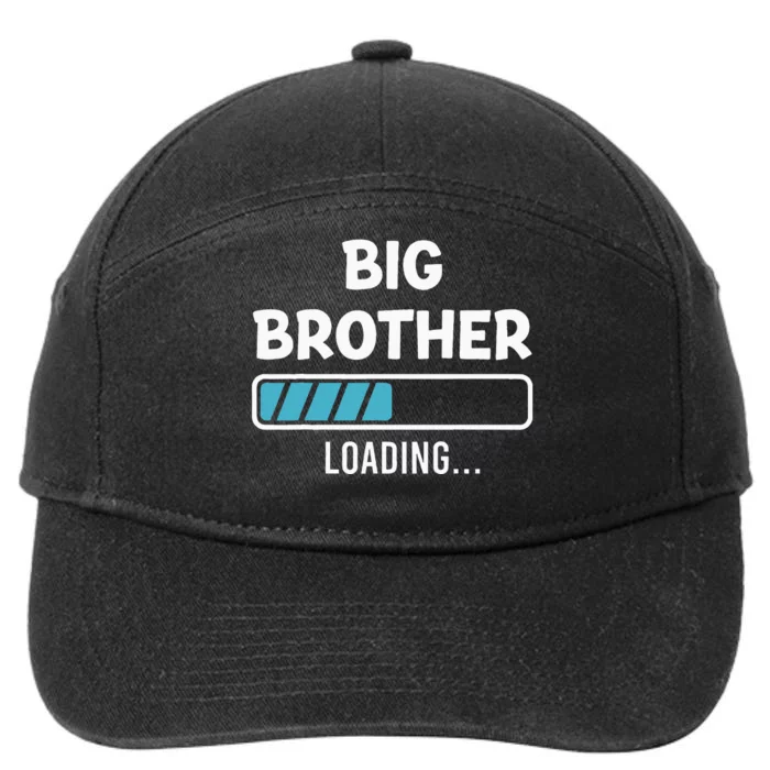 Big Brother Loading Pregnancy Announcement 7-Panel Snapback Hat