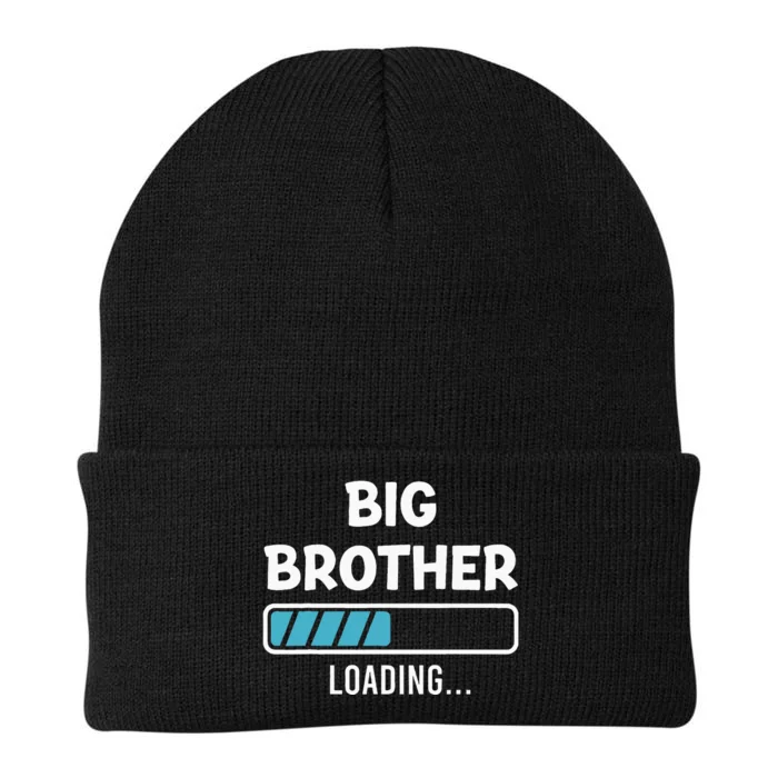 Big Brother Loading Pregnancy Announcement Knit Cap Winter Beanie