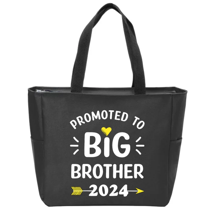 Big Brother Loading 2024 Promoted To Big Brother 2024 Zip Tote Bag