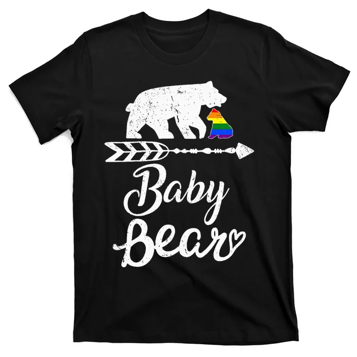 Baby Bear Lgbt Lgbtq Rainbow Pride Gay Lesbian T-Shirt