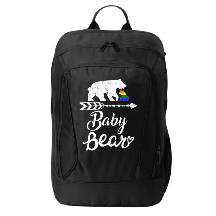 Baby Bear Lgbt Lgbtq Rainbow Pride Gay Lesbian City Backpack