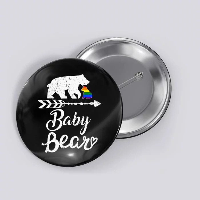 Baby Bear Lgbt Lgbtq Rainbow Pride Gay Lesbian Button