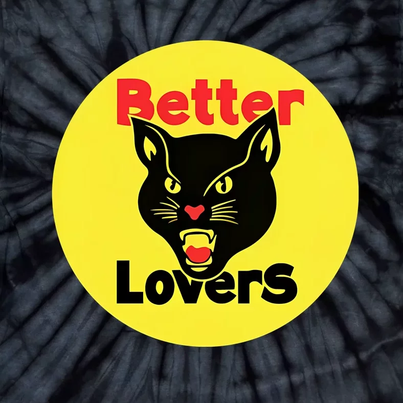 Betterloversband Better Lovers Black Cat Bootleg Tie-Dye T-Shirt