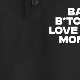 Bad BTches Love Fast Money Dry Zone Grid Performance Polo