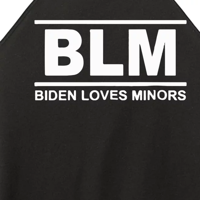 Blm Biden Lovevs Minors Women’s Perfect Tri Rocker Tank