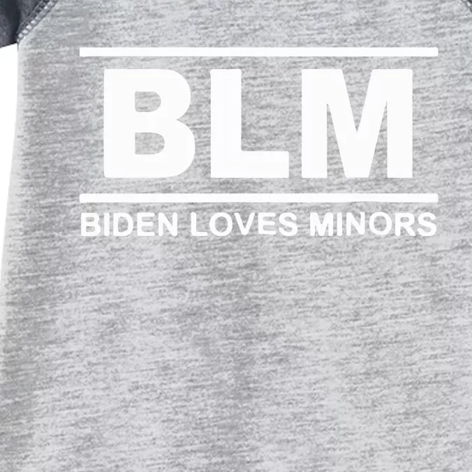 Blm Biden Lovevs Minors Infant Baby Jersey Bodysuit