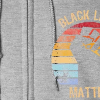 BLM Black Lives Matter Full Zip Hoodie