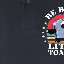 Be Brave Little Toaster Positive Classic 80s and 90s Retro Softstyle Adult Sport Polo