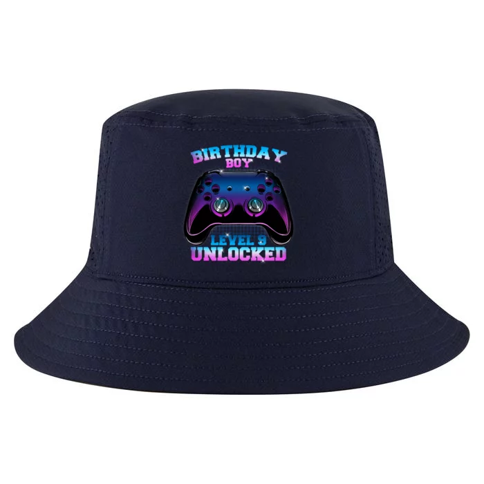 Birthday Boy Level 9 Unlocked Birthday Gift Cool Comfort Performance Bucket Hat