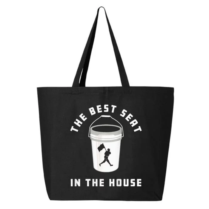 Bucket Baseball Lovers The Best Seat In The House 25L Jumbo Tote