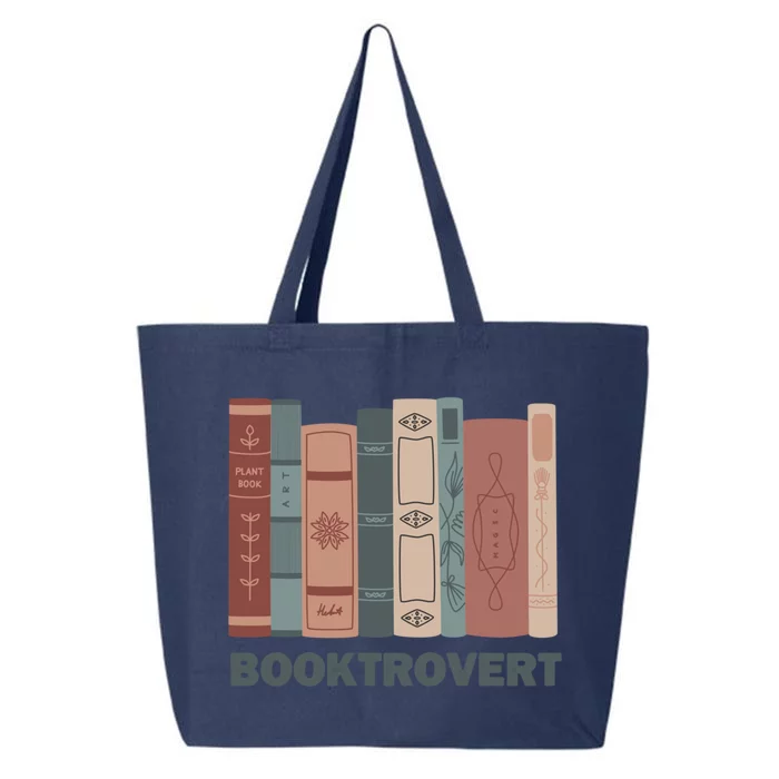 Booktrovergift Book Lover Vintage Books Librarian Teacher Gift 25L Jumbo Tote