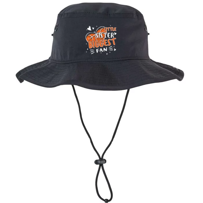 Basketball Bball Little Sister Sis For Girls Basketball Legacy Cool Fit Booney Bucket Hat