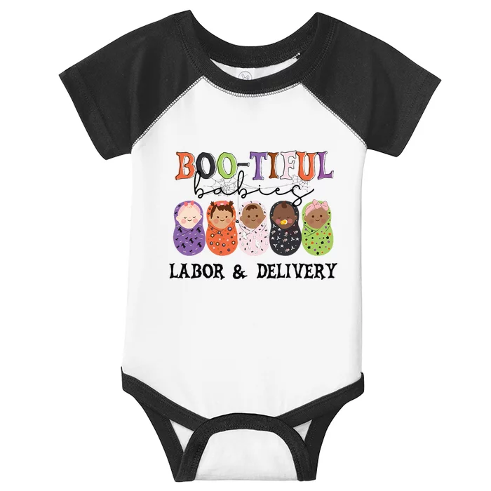 Bootiful Babies Labor And Delivery Nurse Halloween Party Infant Baby Jersey Bodysuit