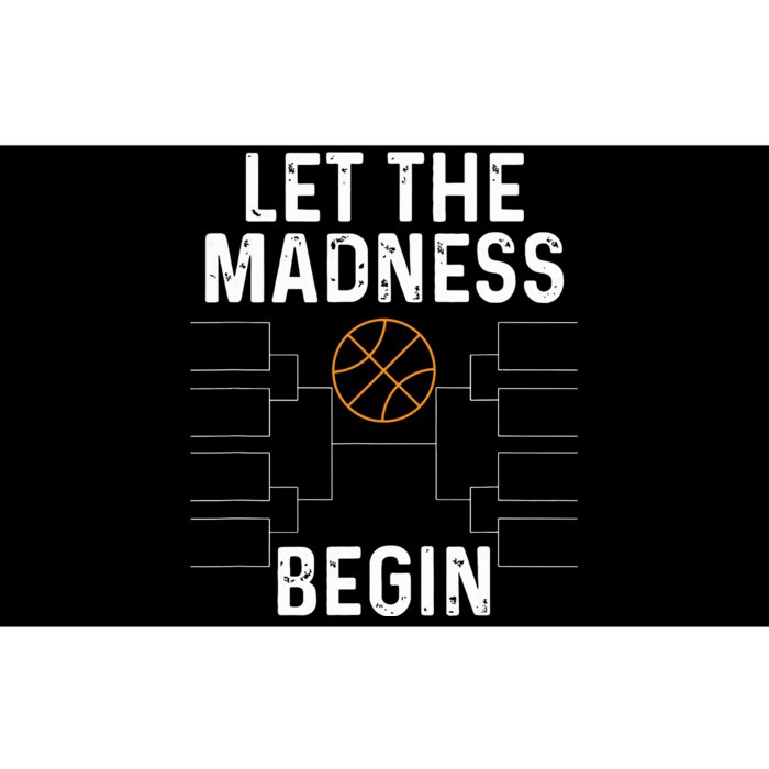 Basketball Bracket Let The Madness Begin Funny College Bumper Sticker