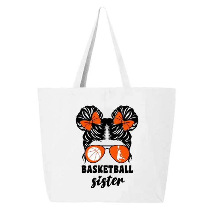 Basketball Bball Little Sister Sis For Girl Basketball 25L Jumbo Tote