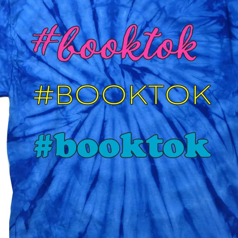 #Booktok Book Lovers Gifcool Gift Bookish Bookworms Reading Cute Gift Tie-Dye T-Shirt