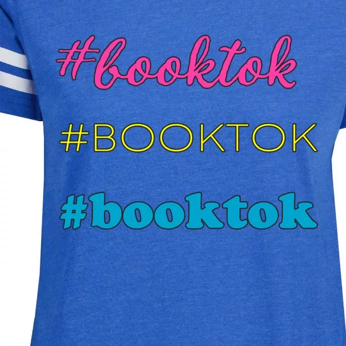 #Booktok Book Lovers Gifcool Gift Bookish Bookworms Reading Cute Gift Enza Ladies Jersey Football T-Shirt