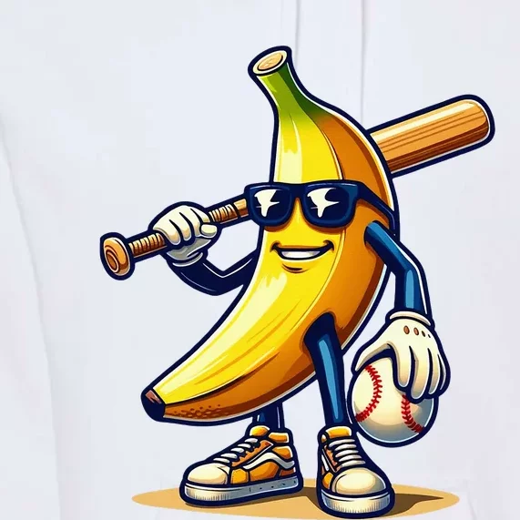 Banana Baseball Lover Cool Game Premium Hoodie