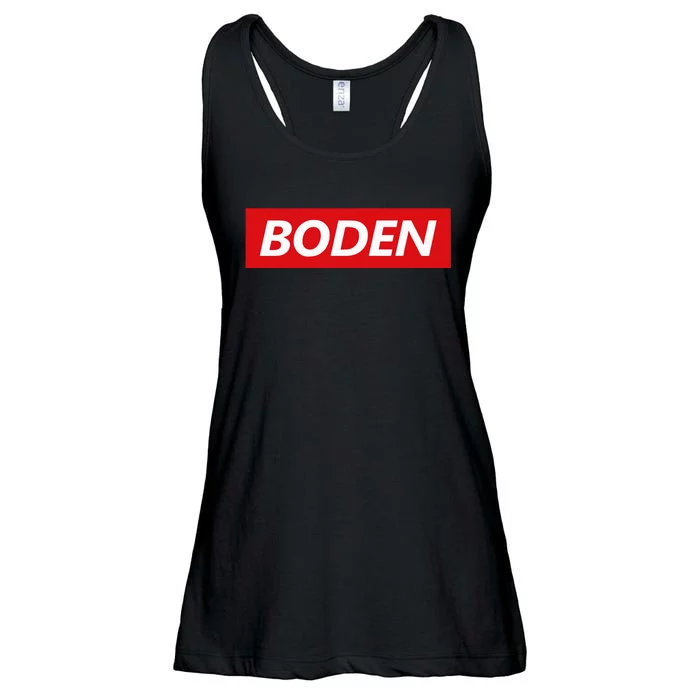 Boden Box Logo Ladies Essential Flowy Tank