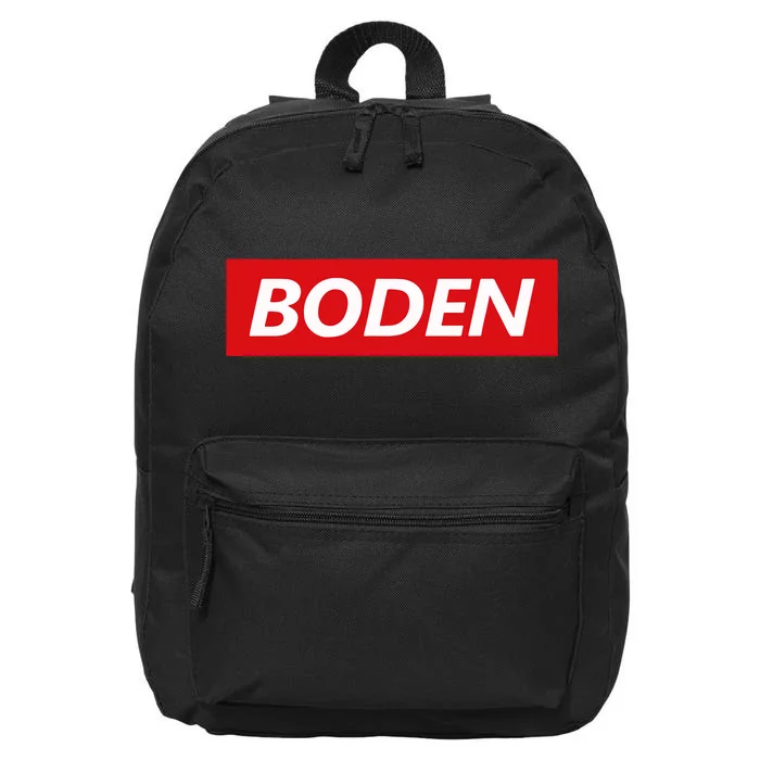 Boden Box Logo 16 in Basic Backpack