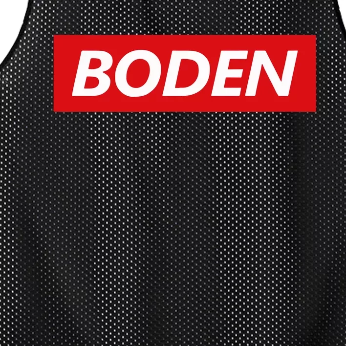 Boden Box Logo Mesh Reversible Basketball Jersey Tank