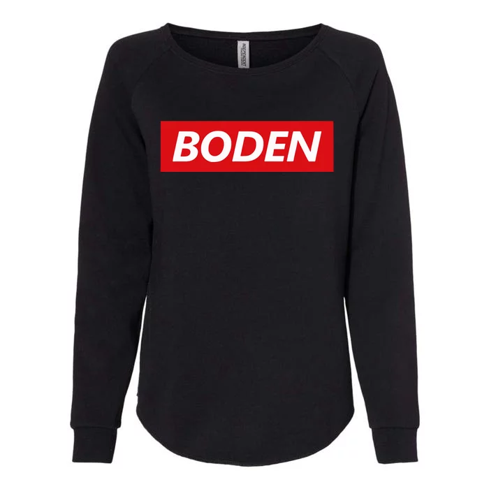 Boden Box Logo Womens California Wash Sweatshirt