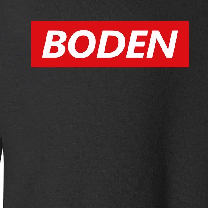 Boden Box Logo Toddler Sweatshirt