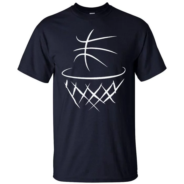 Basketball Basketball Lovers Sport Basketball Players Tall T-Shirt