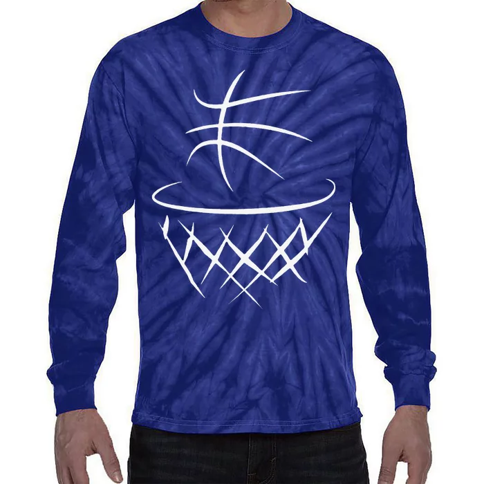 Basketball Basketball Lovers Sport Basketball Players Tie-Dye Long Sleeve Shirt